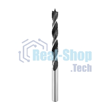 Сверло по дереву Kranz 7х105 мм, цилиндрический хвостовик