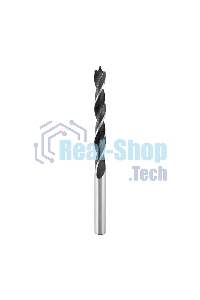 Сверло по дереву Kranz 7х105 мм, цилиндрический хвостовик