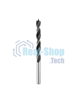 Сверло по дереву Kranz 7х105 мм, цилиндрический хвостовик