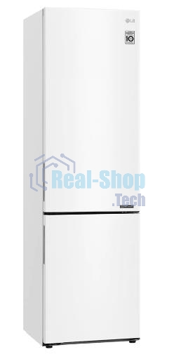 Холодильник LG GA-B509CQCL белый двухкамерный, 277/127л, морозилка снизу, Total No Frost