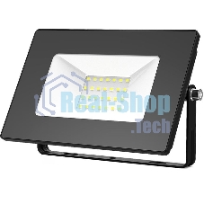 Прожектор светодиодный Gauss Elementary 30Вт 2100лм IP65 6500К черный ПРОМО