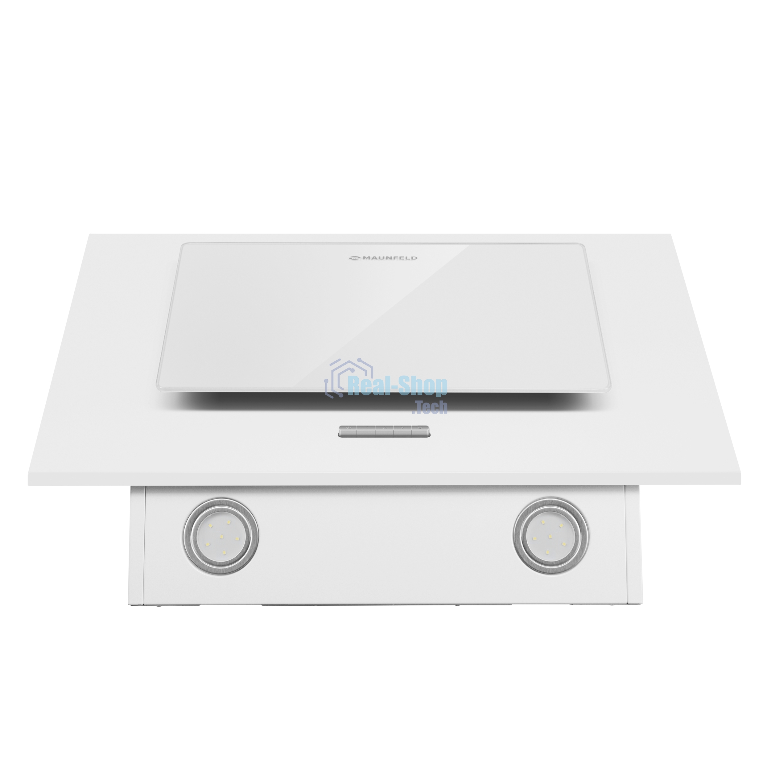 Вытяжка наклонная Maunfeld Tower A 60 белый, 60 см, 650 куб. м/ч, 66 дБ