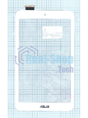 Сенсорное стекло (тачскрин) для Asus MeMO Pad 8 (ME180A) белое