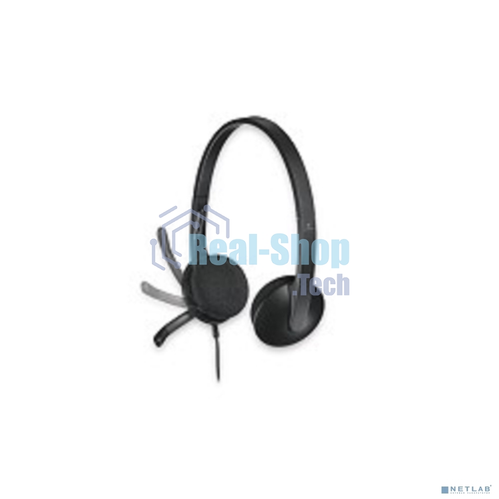 Гарнитура проводная Logitech Headset H340 USB graphite