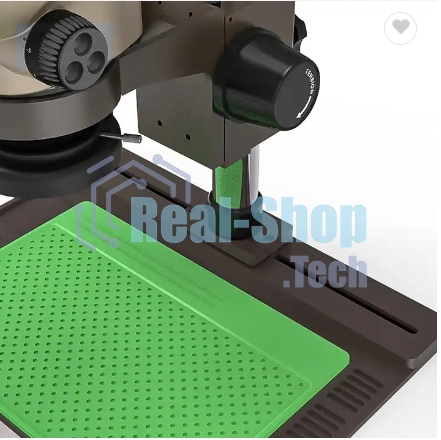 Алюминиевая платформа для микроскопа с ковриком для пайки BAKU BA-697