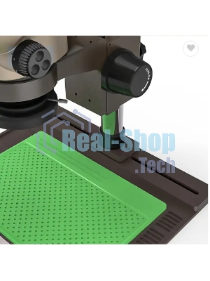 Алюминиевая платформа для микроскопа с ковриком для пайки BAKU BA-697