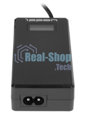 Блок питания Ippon D65U автоматический 65W 15V-19.5V 8-connectors 1.5A 1xUSB 2.1A от бытовой электросети LСD индикатор