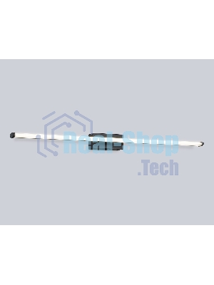 Настенный светодиодный светильник Ambrella light FL6122 BK черный 14W 3000K-6400K 610*45*80