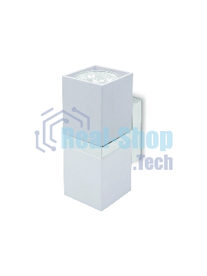 Настенный светильник FW245/2 WH/CH белый/хром GU10*2 max 12W 155*61*80