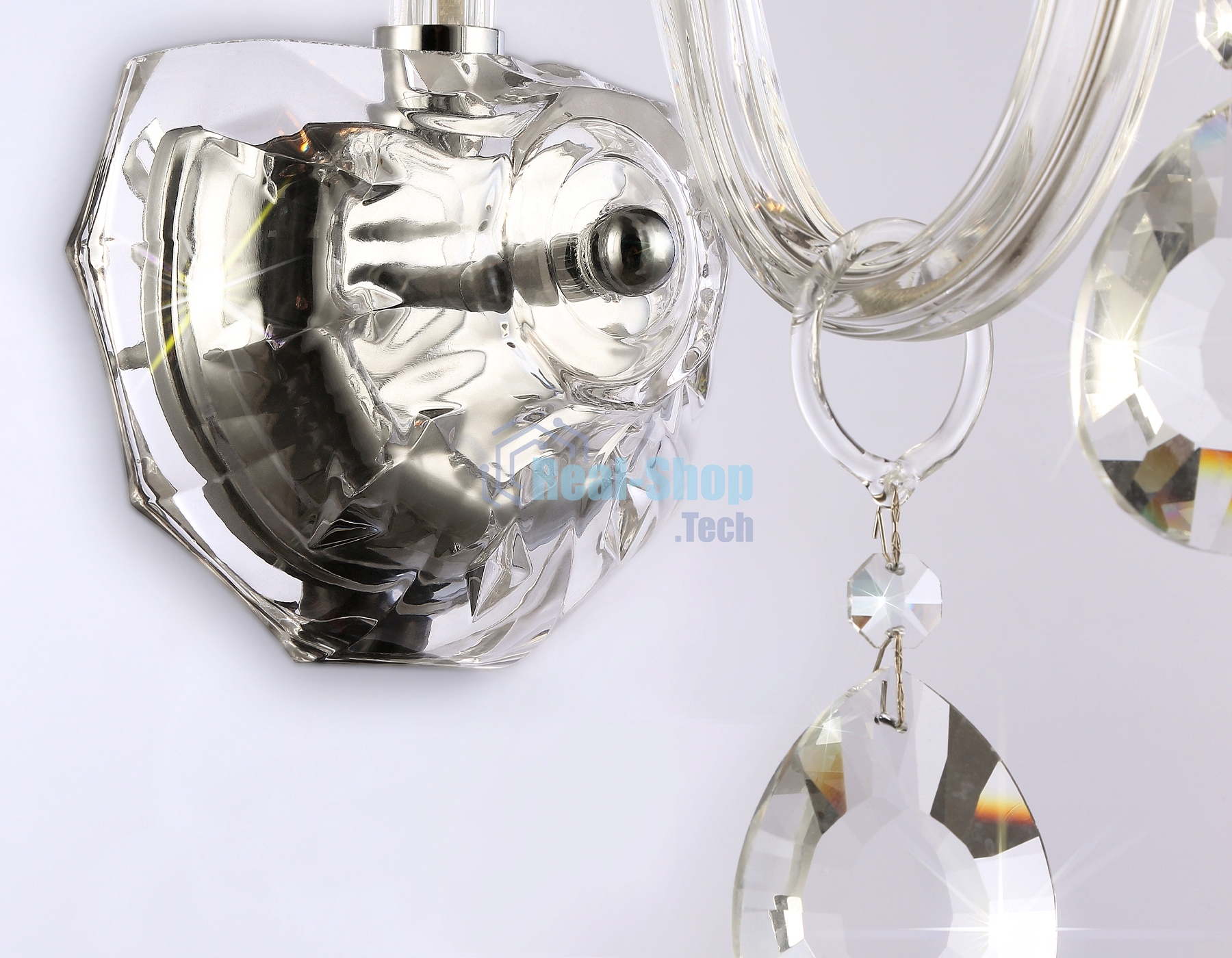 Светильник Ambrella light TR4911 CH/CL хром/прозрачный E14 max 40W 294*160*246