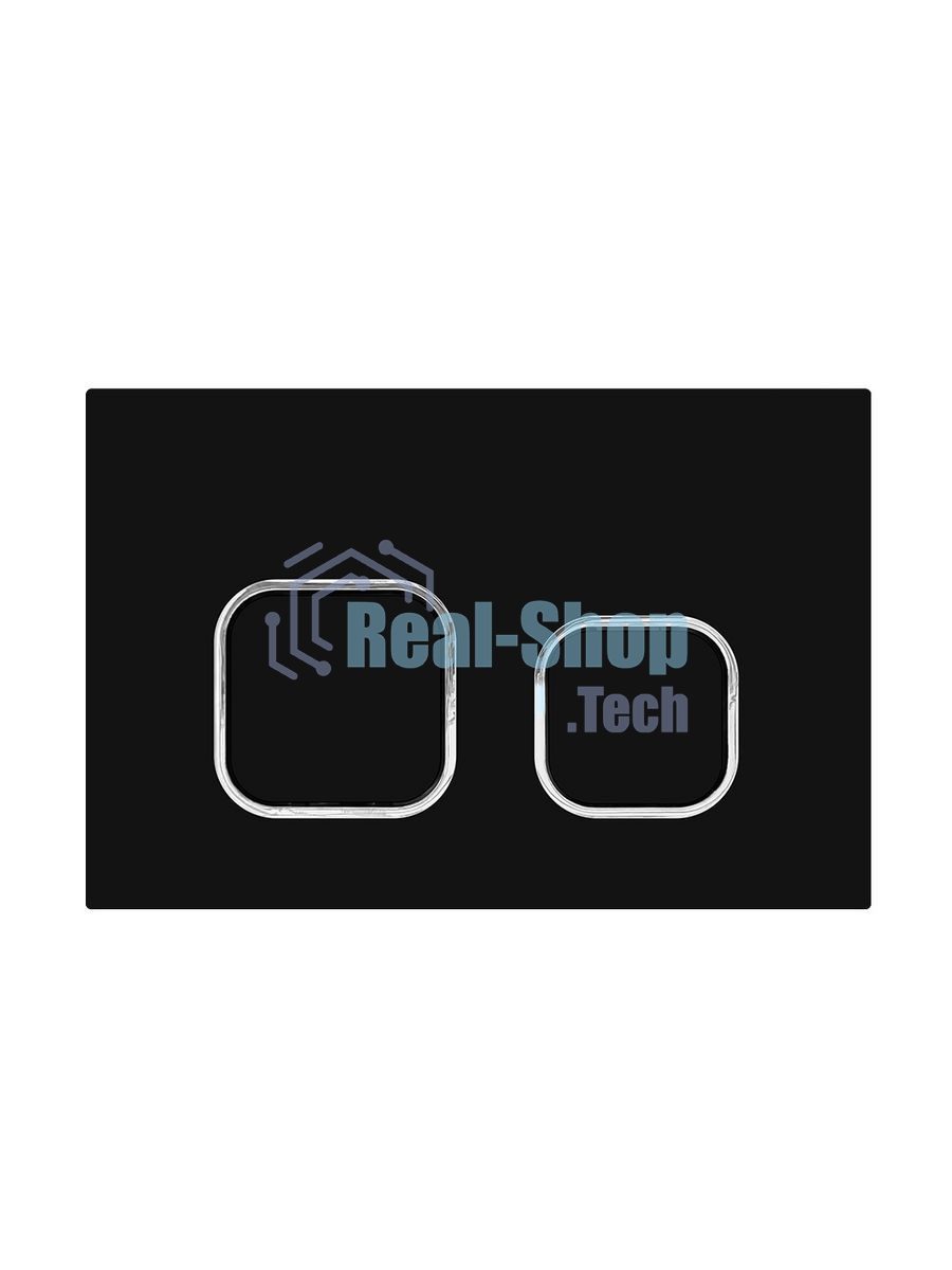 Инсталляция усиленная BAU IDEAL, клавиша BAU Strike, черная матовая