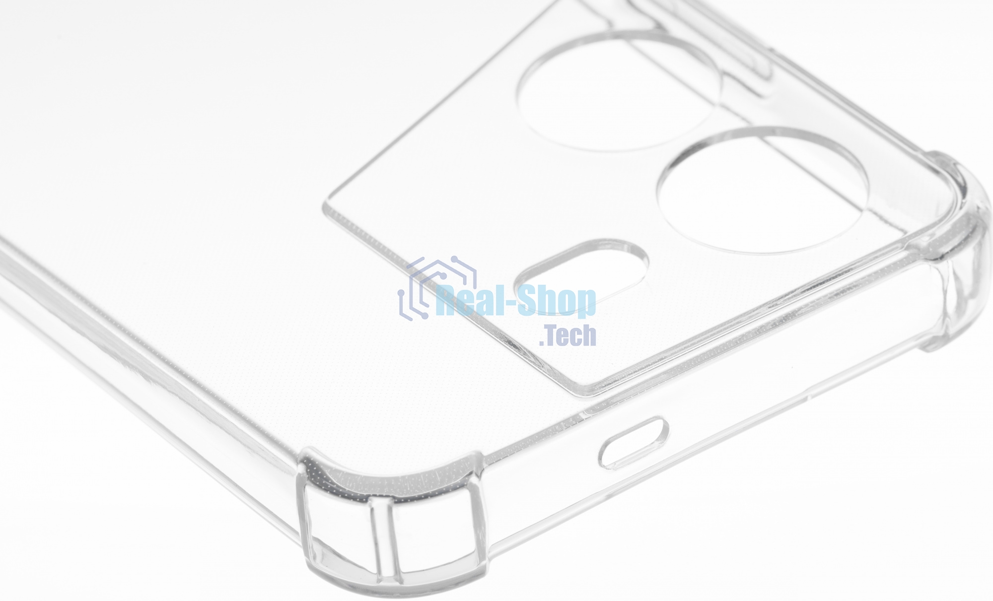 Чехол (клип-кейс) BoraSCO для Tecno Pova 5 Bumper Case прозрачный (72321)