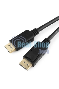 Кабель DisplayPort Gembird/Cablexpert, 3м, 20M/20M, черный, экран, пакет(CC-DP-10)