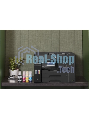 МФУ струйное Epson L15150, (A3, ADF, duplex, 35 стр./мин., Ethernet, Wi-Fi черный)