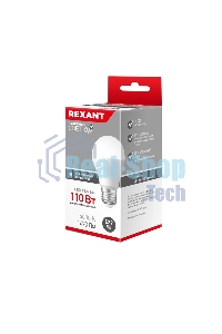 Лампа светодиодная Rexant Груша A60 15,5 Вт E27 1473 лм 4000 K нейтральный свет