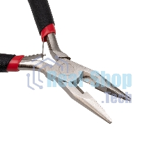 Тонкогубцы Rexant мини 120 мм никелированные, авторазжим, обливные рукоятки