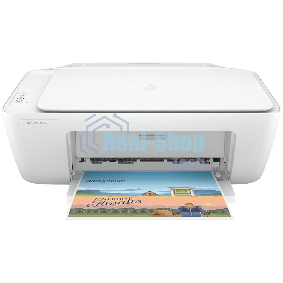 МФУ струйное HP DeskJet 2320 (7WN42B), A4, цветной, печ. до 7.5 стр/мин. (ч/б) до 5.5 стр/мин. (цвет), 1200 x 1200 dpi (ч/б) 4800 x 1200 dpi (цвет), USB