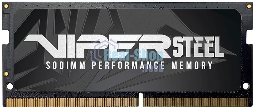 Оперативная память Patriot Steel Series, DDR4, 32GB (1x32 GB), 3200 MHz, CL22, радиатор, черный, SO-DIMM