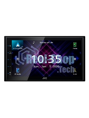 Автомагнитола JVC KW-M560BT, 2 DIN, 6.8