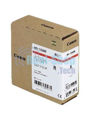 Картридж струйный Canon PFI-1300 красный