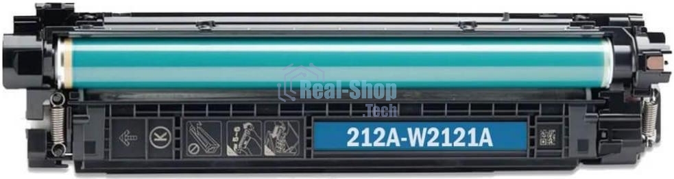 Картридж лазерный G&G GG-W2121A (212A) голубой (4500 стр.) для HP Color LJ M554/M555/578 Enterprise