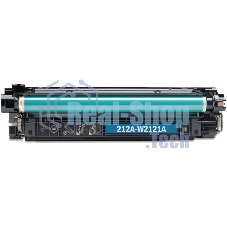 Картридж лазерный G&G GG-W2121A (212A) голубой (4500 стр.) для HP Color LJ M554/M555/578 Enterprise