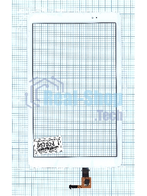 Сенсорное стекло (тачскрин) для Huawei MediaPad T1 10 белое