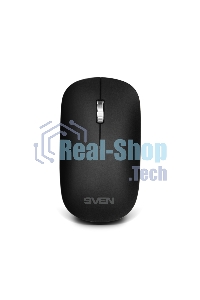 Комплект беспроводной Sven ножничная клавиатура + мышь KB-C2550W черный (109 кл.,12Fn, 1000DPI, 2+1 кл.)