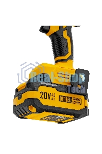 Гайковерт ударный аккумуляторный бесщет. Denzel CIWH-BL-20-500, Li-Ion, 20 В