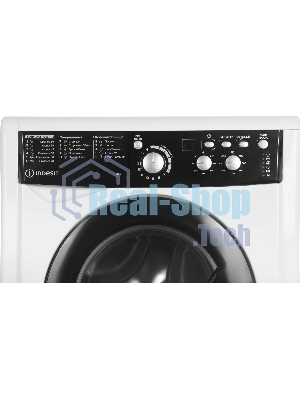 Стиральная машина Indesit MyTime EWUD 4105 BK CIS белый, загрузка фронтальная 4 кг, 1000 об/мин., класс: А