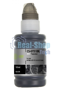 Чернила Cactus CS-GT51BK черный 100мл для HP Deskjet GT