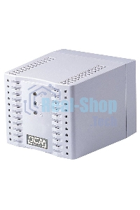 Стабилизатор напряжения Powercom TCA-1200 600Вт 1200ВА белый