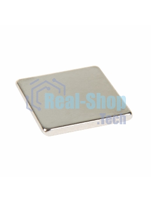 Неодимовый магнит прямоугольник Rexant 10х10х1 мм сцепление 0,6 кг (Упаковка 10 шт)