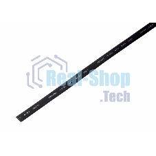 Трубка термоусадочная Rexant 20-7006 7.0/3.5 1м черный