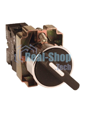 Переключатель BD-33 3P короткая рукоятка 2NO EKF xb2-bd33