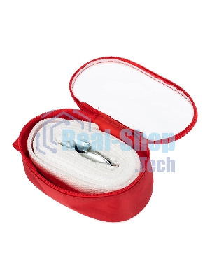 Трос буксировочный Rexant 3.5 т, 5 м, с двумя крюками, в чехле