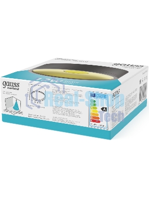 Светильник Gauss Overhead HD040 потолоч. 4000K цв.св.:белый серебристый/золотистый