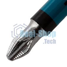 Набор бит Gross PH2 х70, сталь S2, круглый профиль, 10 шт.