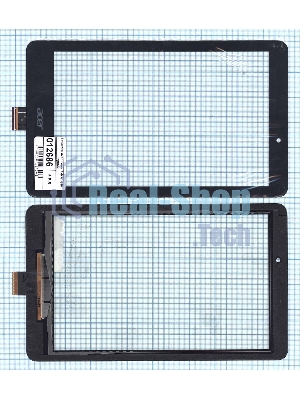 Сенсорное стекло (тачскрин) для Acer Iconia Tab A1-840 A1-841. черное