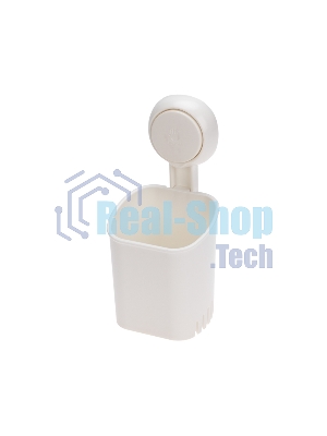 Стакан для зубных щеток на вакуумной присоске HALSA