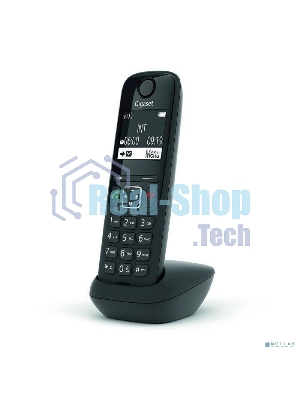Дополнительная трубка Dect Gigaset AS690HX черный для AS690