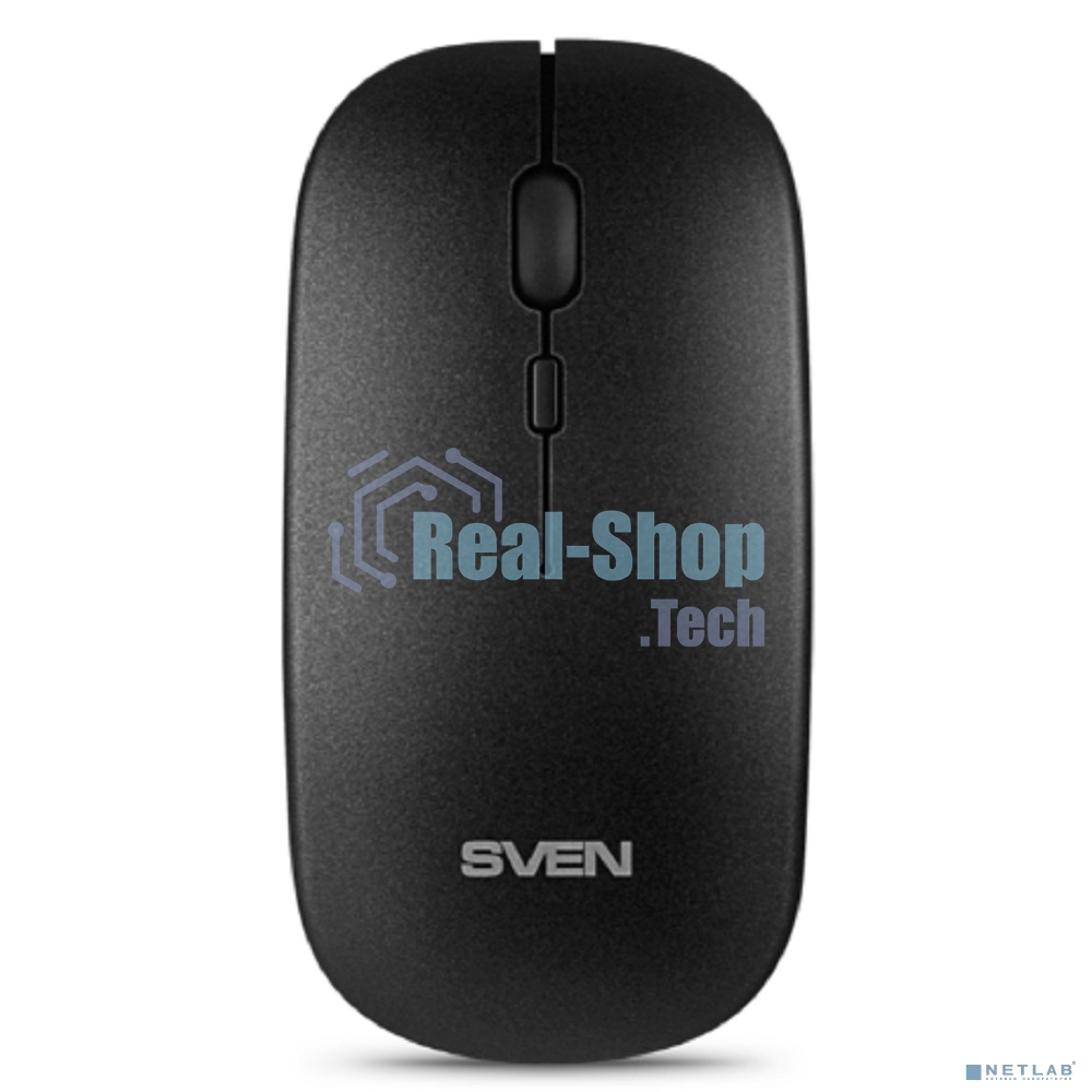 Мышь беспроводная SVEN RX-565SW темно-серый, 1600 dpi, радиоканал, USB, кнопки - 4