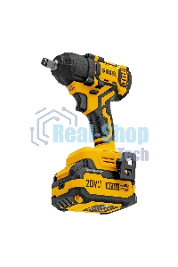 Гайковерт ударный аккумуляторный бесщет. Denzel CIWH-BL-20-500, Li-Ion, 20 В