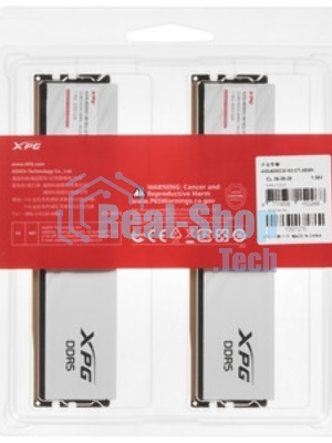 Оперативная память XPG Lancer Blade, DDR5, 32GB (2x16GB), 6000MHz, CL34, DIMM, с радиаторами, белый