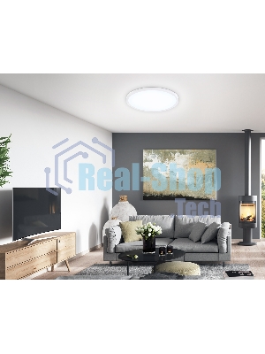Светильник светодиодный ультратонкий Ambrella light FZ1955 WH белый IP54 26W 5000K D370*15 (Без ПДУ)