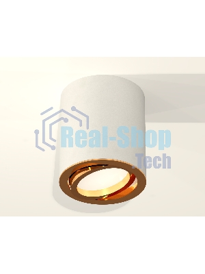 Светильник Ambrella Light XS7421003 SWH/PYG белый песок/золото желтое полированное MR16 GU5.3 (C7421, N7004)