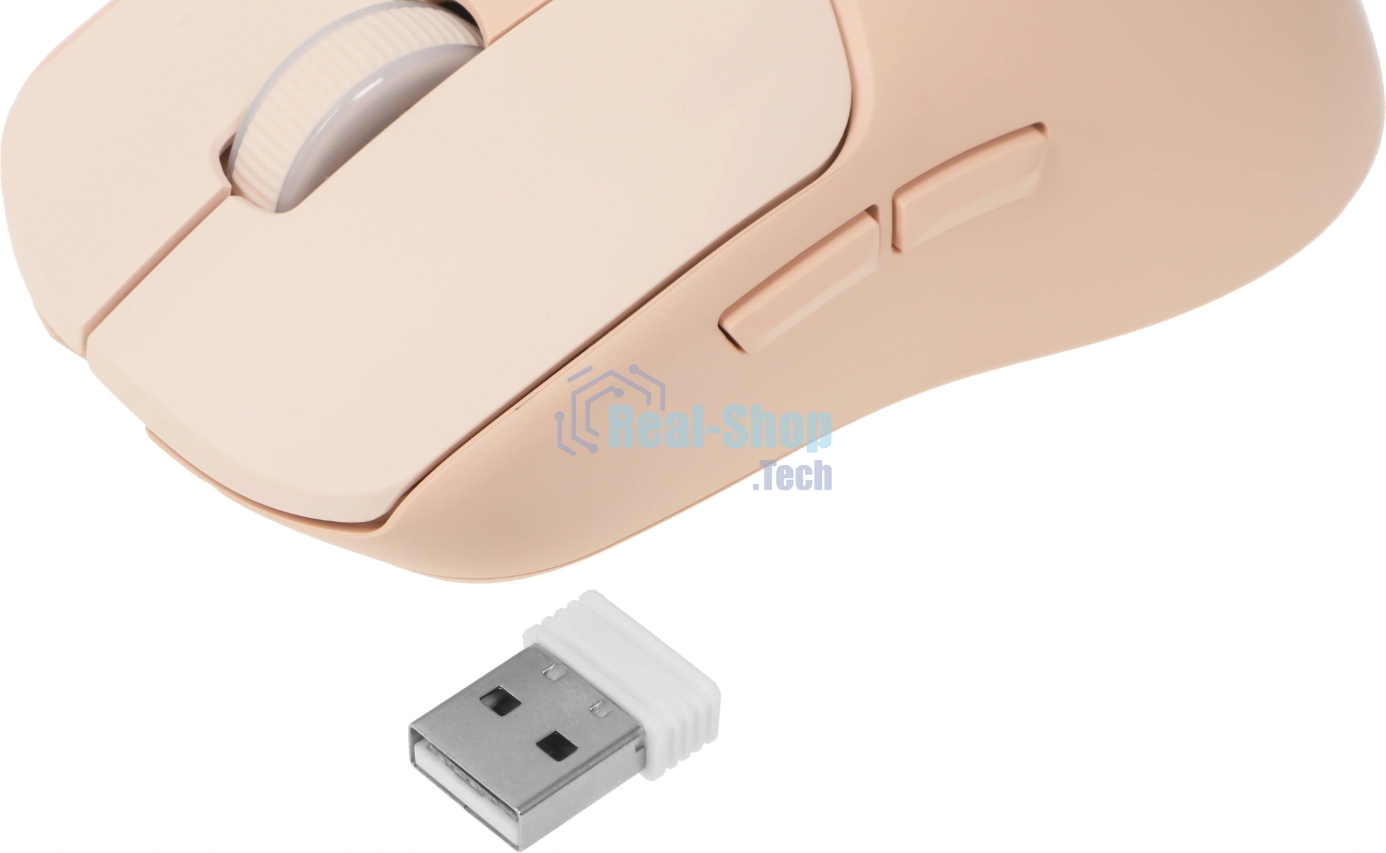 Мышь беспроводная Acer OMR312 розовый, 3200 dpi, радиоканал, Bluetooth, USB, кнопки - 5