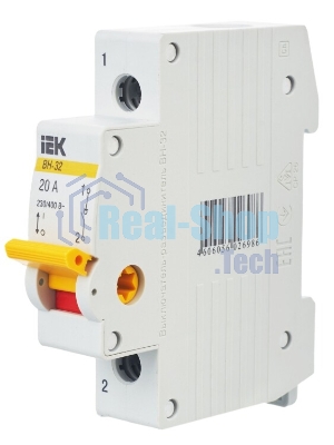 Выключатель нагрузки (мини-рубильник) IEK MNV10-1-020 ВН-32 1Р 20А