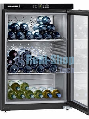 Винный шкаф Liebherr WKb 1812 Vinothek черный (однокамерный)