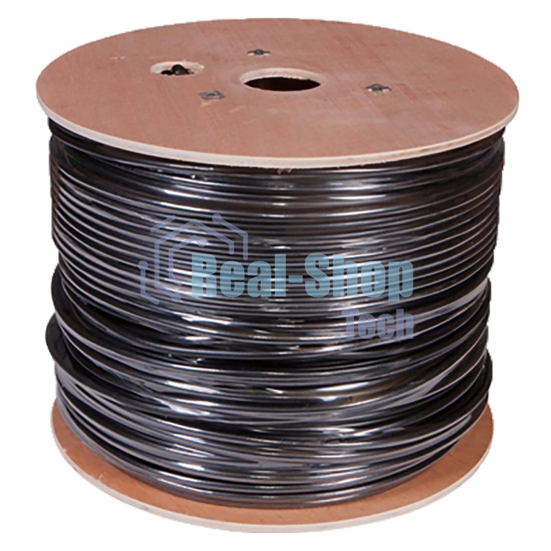 Кабель витая пара Rexant SFTP 4PR 24AWG, cat.5e, наружный (OUTDOOR), бухта 305 м